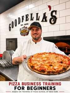 Hands-on pizza dough training at Pizza School of New York